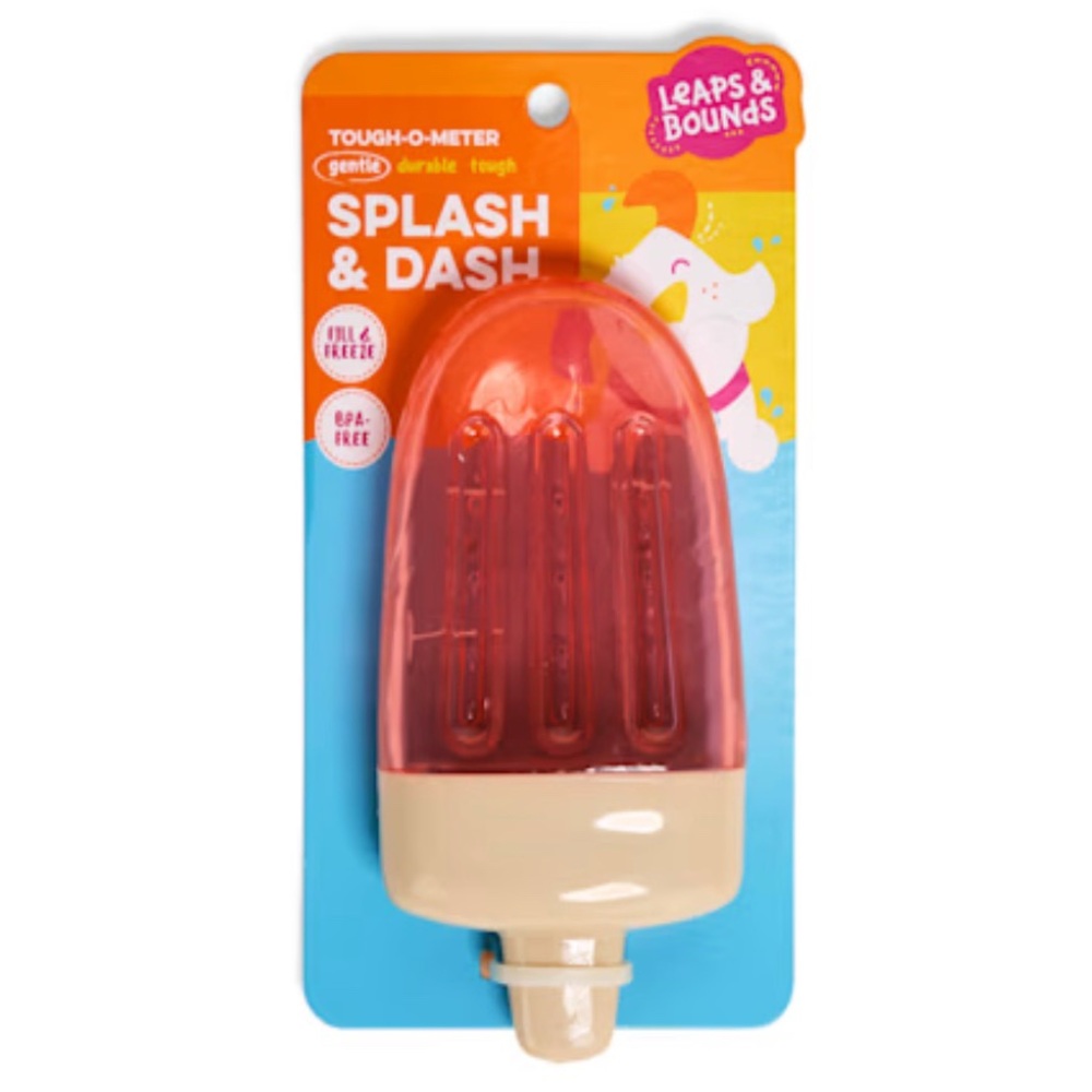 Leaps & Bounds Popsicle Fill-N-Freeze Dog Toy